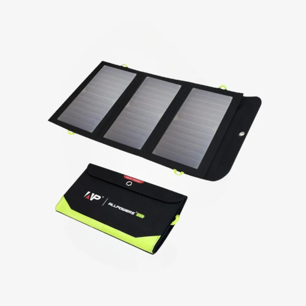 Chargeur Solaire Portable 21W - Batterie Externe 10000mAh