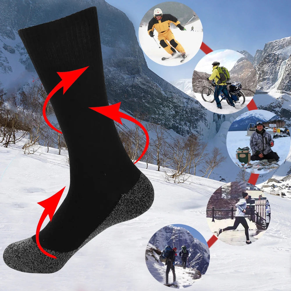 Chaussettes Auto-Chauffantes d'Hiver : confort et chaleur